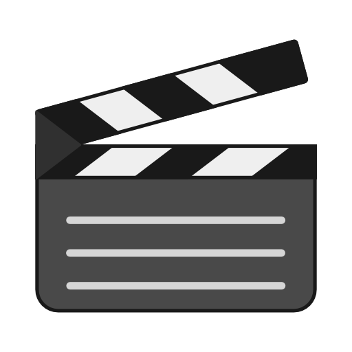 clapperboard cinema icon